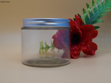 13 oz Straight Sided 87mm CT lid silver plastisol