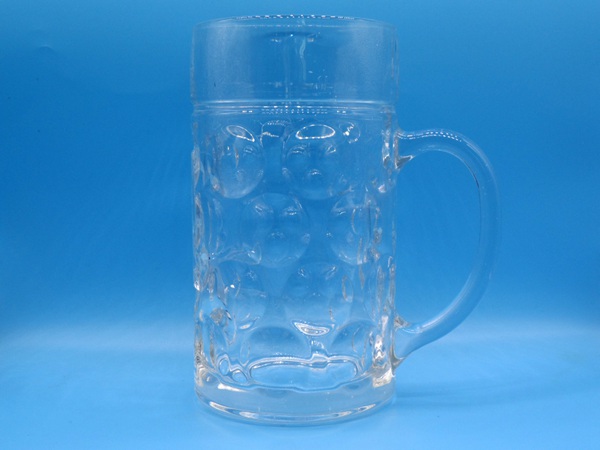 Oktoberfest 44 Oz Dimpled Glass jumbo Beer Mug
