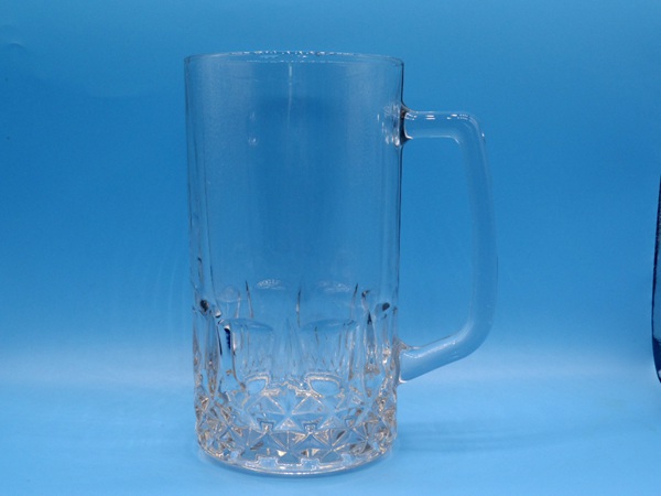 German Style Extra Large Glass Beer Stein Super Mug